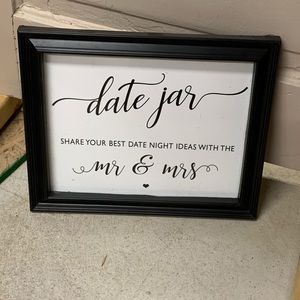 Wedding sign